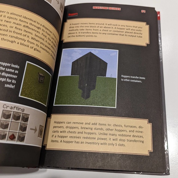 Minecraft Guides Book Lot – Essential Handbook & Redstone Hacks (2 Paperback) - Picture 8 of 11